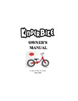 KinderBike mini E Series Owner'S Manual предпросмотр