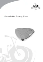 Kinderfeets Tummy Glider User Manual preview