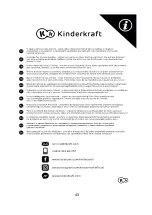 Предварительный просмотр 43 страницы Kinderkraft 4SMART User Manual