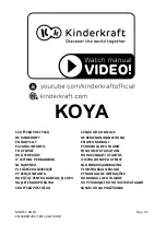 Kinderkraft KOYA User Manual предпросмотр