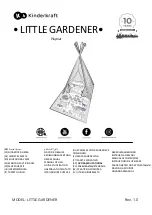 Kinderkraft LITTLE GARDENER User Manual preview