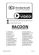 Kinderkraft RACOON User Manual preview