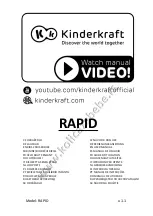 Kinderkraft RAPID User Manual preview