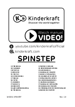 Kinderkraft SPINSTEP User Manual preview