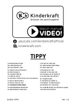 Preview for 1 page of Kinderkraft TIPPY User Manual