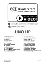 Kinderkraft UNO UP User Manual preview