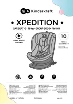 Kinderkraft XREDITION User Manual preview