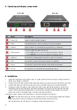 Preview for 12 page of Kindermann 4K60 PoC TX Commissioning And Operating Instructions