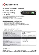 Kindermann 7488 000 229 User Manual предпросмотр