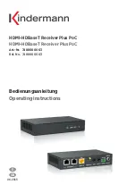 Preview for 1 page of Kindermann 7488000 Operating Instructions Manual