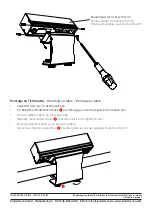 Предварительный просмотр 2 страницы Kindermann CablePort desk 7449 000 050 Mounting Instructions