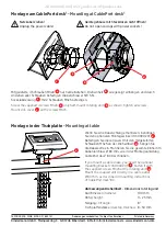 Предварительный просмотр 2 страницы Kindermann CablePort desk2 80 turn Mounting Instructions