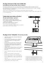 Preview for 3 page of Kindermann CablePort desk2 80 Mounting Instructions