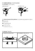 Предварительный просмотр 3 страницы Kindermann CablePort table3 Mounting Instructions