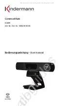 Preview for 1 page of Kindermann CommuniKam K120M User Manual