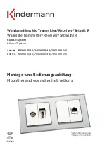 Kindermann HDbaseT 7456000543 Mounting And Operating Instructions preview