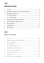 Предварительный просмотр 2 страницы Kindermann HDMI Switch 41 automatic 4K60 Commissioning And Operating Instructions