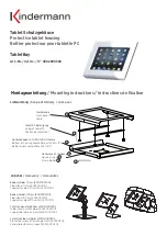 Preview for 1 page of Kindermann TabletBay Mounting Instructions