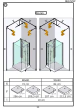 Preview for 11 page of Kinedo CA116A12 Installation Instructions Manual