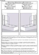 Preview for 4 page of Kinedo Caiman XXL PB441BTNE Installation Instructions Manual