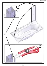 Preview for 11 page of Kinedo Caiman XXL PB441BTNE Installation Instructions Manual