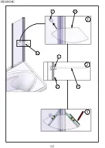 Preview for 12 page of Kinedo Caiman XXL PB441BTNE Installation Instructions Manual