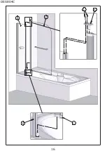 Preview for 16 page of Kinedo Caiman XXL PB441BTNE Installation Instructions Manual