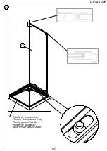 Preview for 15 page of Kinedo DES1106F Installation Instructions Manual