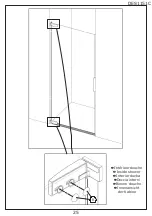 Preview for 25 page of Kinedo DES1151C Installation Instructions Manual