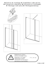 Kinedo Duo PA8030C2CED Installation Instructions Manual preview