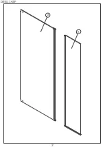 Preview for 2 page of Kinedo Duo PA8030C2CED Installation Instructions Manual