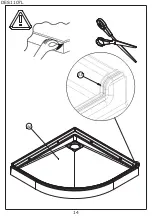 Предварительный просмотр 14 страницы Kinedo EDEN 2 80R Installation Instructions Manual