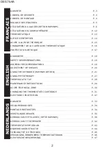 Preview for 2 page of Kinedo HORIZON R Instructions For Use Manual