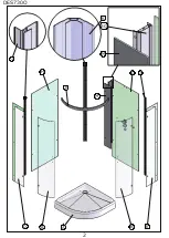 Preview for 2 page of Kinedo Horizon R90 CA118A12 Installation Instructions Manual