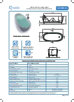 Preview for 3 page of Kinedo ICONIK 02 Installation, Use And Maintenance Instructions