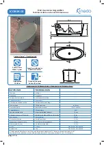 Preview for 4 page of Kinedo ICONIK 03 Instructions & Installation Manual