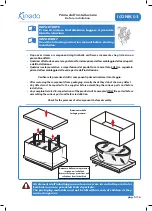 Preview for 5 page of Kinedo ICONIK 03 Instructions & Installation Manual