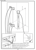 Preview for 22 page of Kinedo Kinequartz brackets P+F PA8150C2CED Installation Instructions Manual