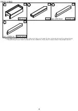 Preview for 4 page of Kinedo Kinequartz brackets P PA8070C2CED Installation Instructions Manual