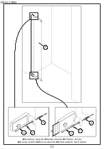 Preview for 12 page of Kinedo Kinequartz brackets P PA8070C2CED Installation Instructions Manual