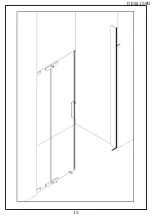 Preview for 15 page of Kinedo Kinequartz brackets P PA8070C2CED Installation Instructions Manual