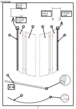 Предварительный просмотр 2 страницы Kinedo KINESPACE R Installation Instructions Manual