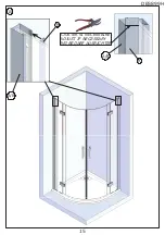 Предварительный просмотр 15 страницы Kinedo KINESPACE R Installation Instructions Manual