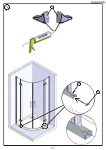 Предварительный просмотр 21 страницы Kinedo KINESPACE R Installation Instructions Manual