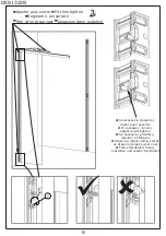 Preview for 8 page of Kinedo Smart Design PA90160BBVED Installation Instructions Manual