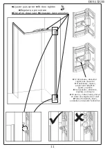 Preview for 11 page of Kinedo Smart Design PA90160BBVED Installation Instructions Manual