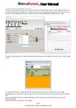 Preview for 27 page of Kinematiq SAS RhinoRobot3 User Manual