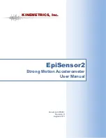 Kinemetrics EpiSensor2 User Manual preview