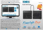 Предварительный просмотр 1 страницы Kinesis Freestyle Pro KB900 Series Quick Start Manual