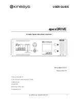 Предварительный просмотр 1 страницы Kinesys apexDRIVE Series User Manual